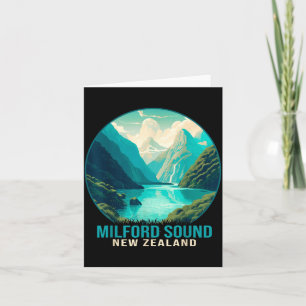 Neuseeland erkunden Sound Nature Hiking Karte