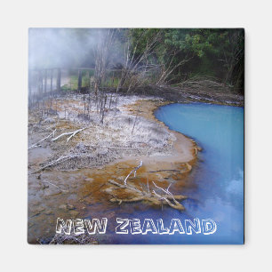 Neuseeland, Farben der Natur (Kühlschrankmagnet) Magnet