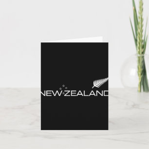 Neuseeland-Farn-Flagge-Athletic-Srts-Style-T-Shirt Karte
