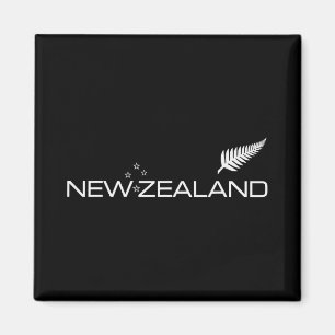 Neuseeland-Farnflagge-Athletic-Srts-Style-T-Shirt Magnet