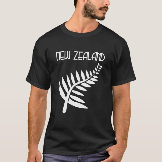 Neuseeland Fern T-Shirt (Vorderseite)