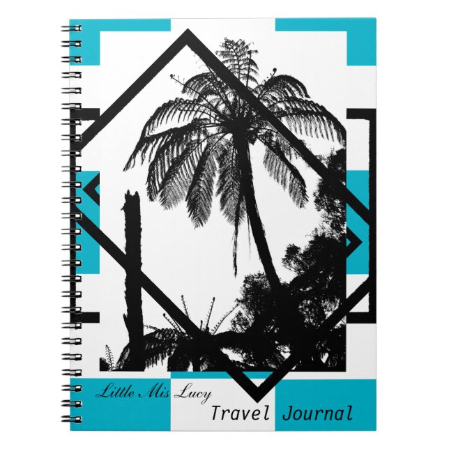 Neuseeland, Fern Tree Forest (Notebook) Notizblock (Vorderseite)