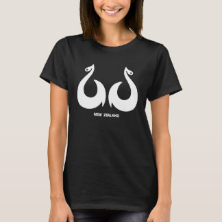 Neuseeland Fischfang Maori Fish Hoks Necklack T-Shirt
