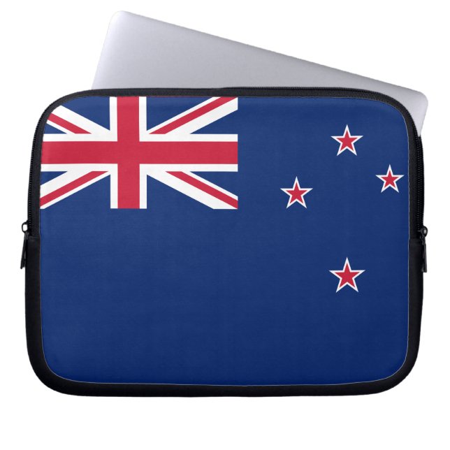Neuseeland Flag Laptop Sleeve (Vorderseite)