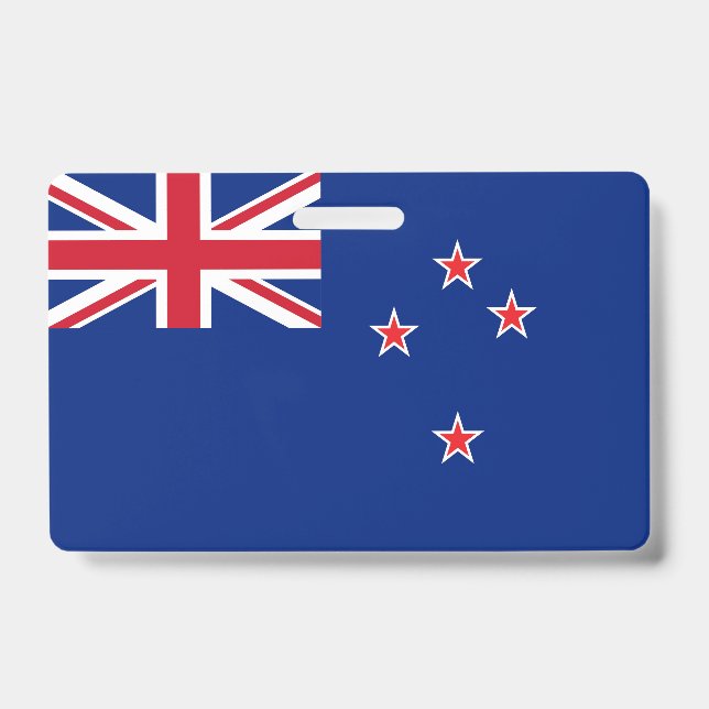 Neuseeland-Flagge Ausweis (Vorderseite)