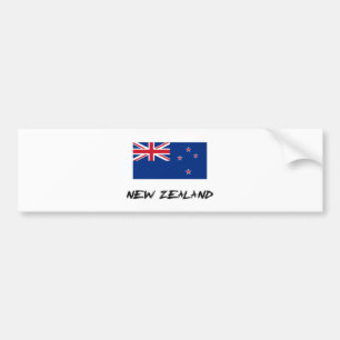 Neuseeland-Flagge Autoaufkleber