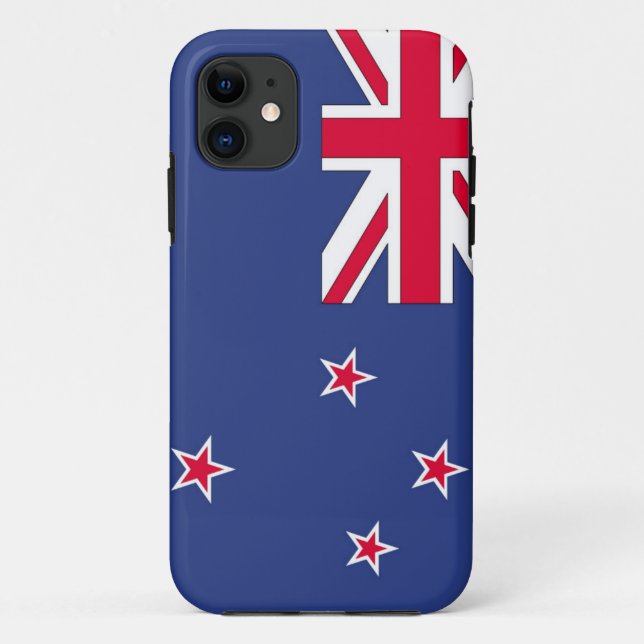 Neuseeland-Flagge Case-Mate iPhone Hülle (Rückseite)