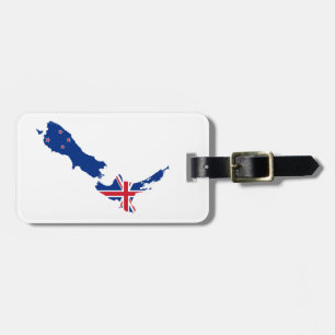 Neuseeland-Flagge Gepäckanhänger