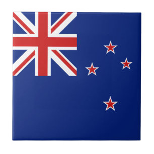 Neuseeland-Flagge Keramikfliese