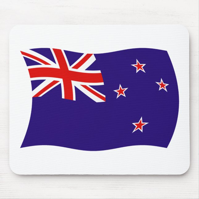 Neuseeland-Flagge-Mauspad Mousepad (Vorne)