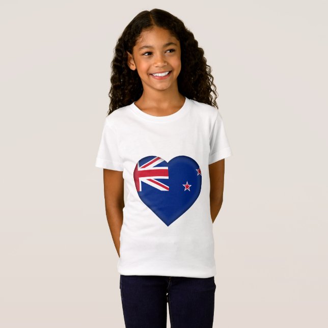 Neuseeland-Flagge T-Shirt (Vorne ganz)