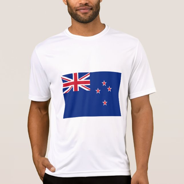 Neuseeland-Flagge T-Shirt (Vorderseite)