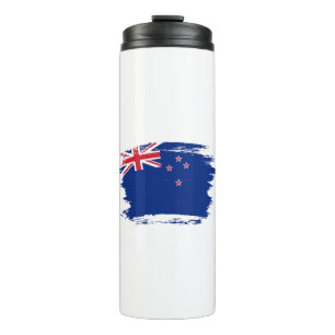 Neuseeland-Flagge Thermosbecher