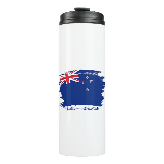 Neuseeland-Flagge Thermosbecher (Vorderseite)