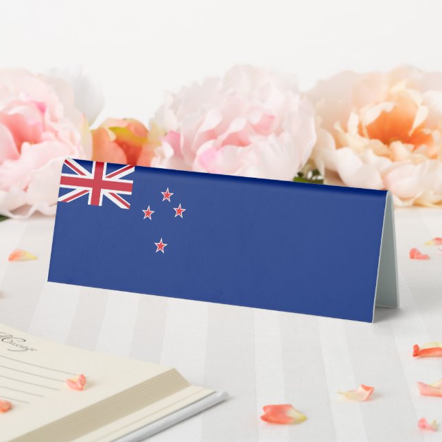 Neuseeland-Flagge Tischaufsteller (In Situ (Hochzeit))