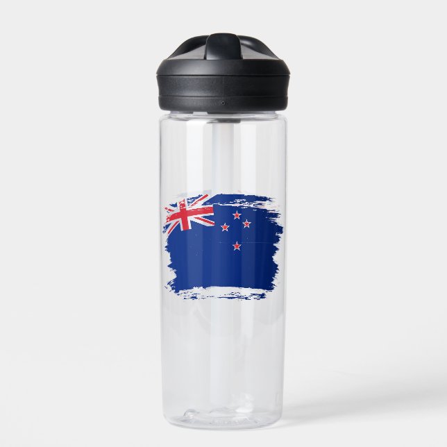 Neuseeland-Flagge Trinkflasche (Vorderseite)