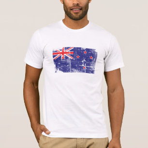 Neuseeland-Flaggen-Shirt T-Shirt