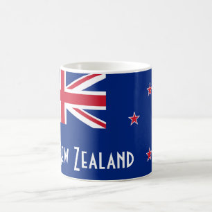 Neuseeland-Flaggen-Tasse Kaffeetasse