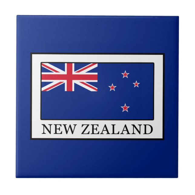 Neuseeland Fliese (Vorderseite)