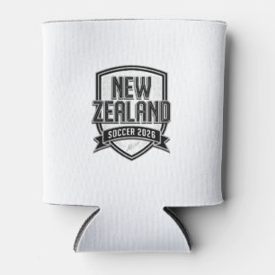 Neuseeland Fußball 2026 Fußball Bold Land Typogr Dosenkühler