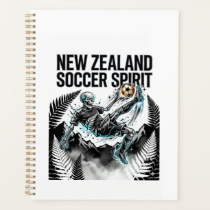 Neuseeland Fußball Geist Skelett Stürmer Nationen Planer
