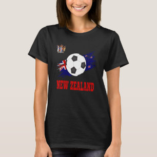 Neuseeland Fußball Zealander Football Neuseeland T-Shirt