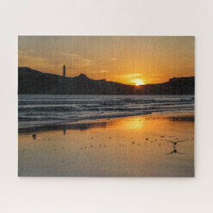 Neuseeland Jigsaw Puzzle - Castlepoint Sonnenaufga