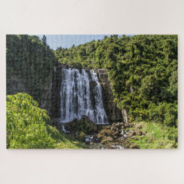 Neuseeland Jigsaw Puzzle - Marakopa Falls