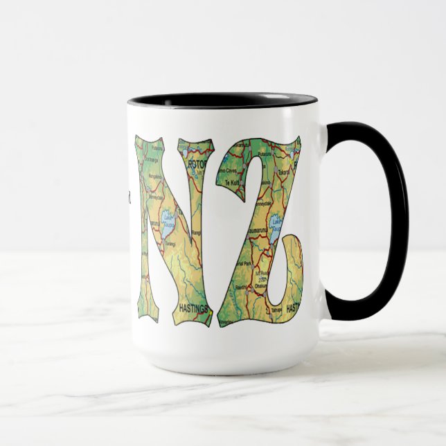 Neuseeland-Kaffee-Tasse Tasse (Rechts)