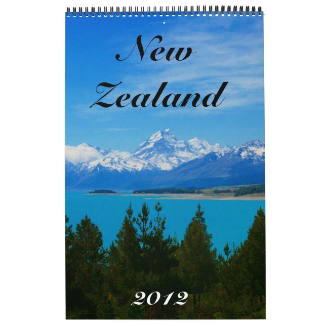 Neuseeland-Kalender 2012 Kalender (Titelbild)