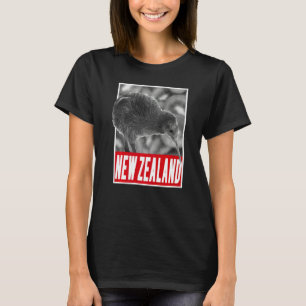 Neuseeland Kiwi Ideen Retro Neuseeland Maori T-Shirt