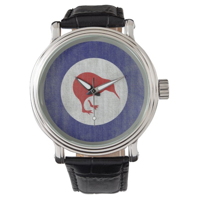 Neuseeland Kiwi-Uhr Armbanduhr (Vorderseite)