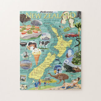 Neuseeland-Kiwiana-Puzzle