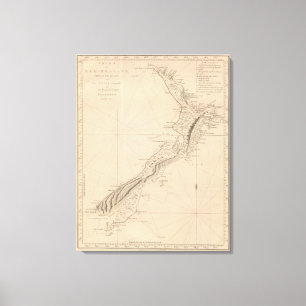 Neuseeland Leinwanddruck