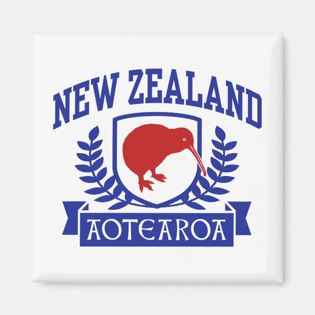 Neuseeland Magnet (Vorne)