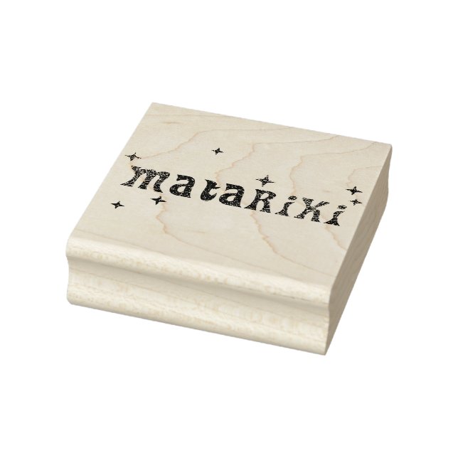 Neuseeland Maori - Matariki Stars 1 Gummistempel (Stempel)