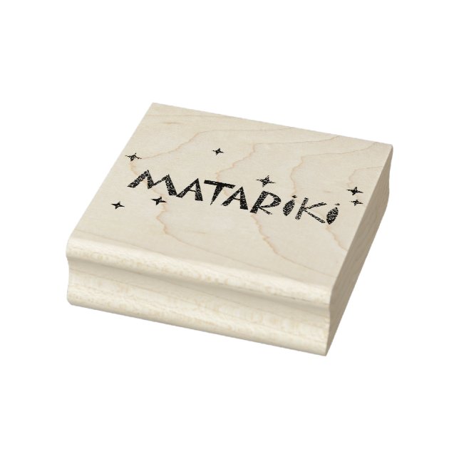 Neuseeland Maori - Matariki Stars 2 Gummistempel (Stempel)