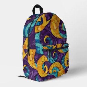 Neuseeland Māori Paua-Muster Bedruckter Rucksack