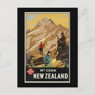 Neuseeland Mount Cook Postkarte