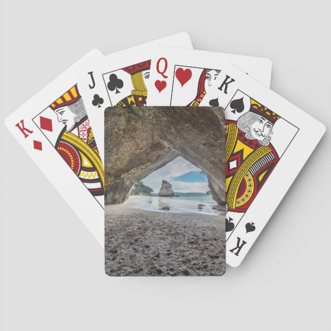 Neuseeland, Nordinsel, Coromandel Halbinsel Spielkarten (Rückseite)