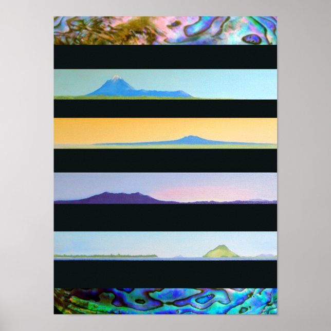 NEUSEELAND NORDINSELLANDSCHAFTEN POSTER (Vorne)