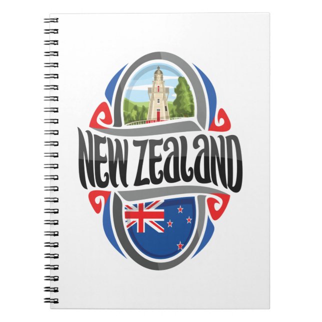 Neuseeland Notizblock (Vorderseite)