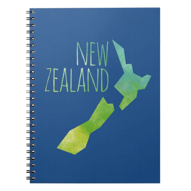Neuseeland Notizblock (Vorderseite)