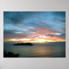 Neuseeland-Plakat-Sonnenaufgang Poster
