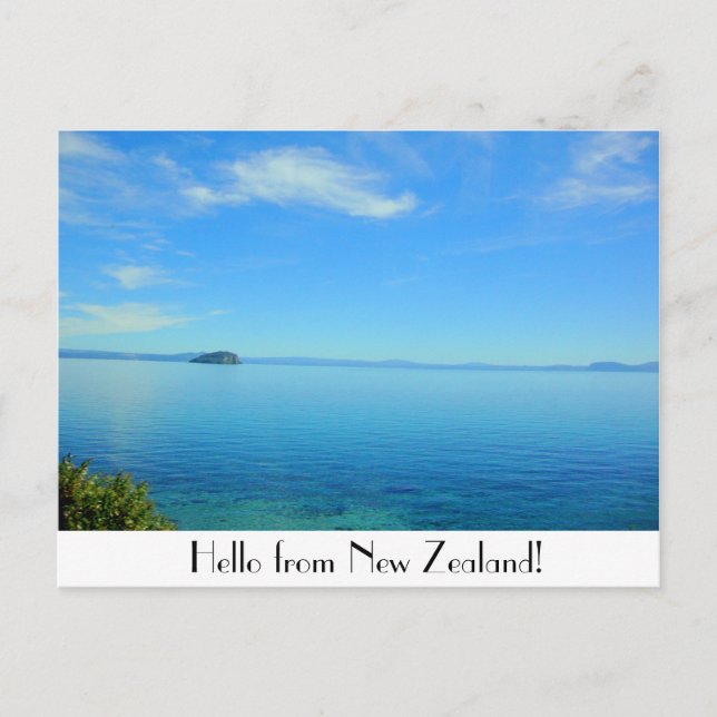 Neuseeland Postkarte (Vorderseite)