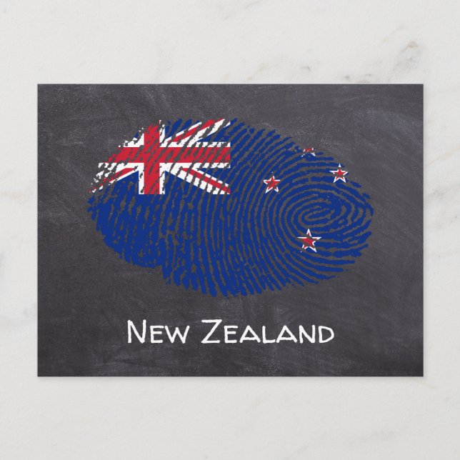Neuseeland Postkarte (Vorderseite)