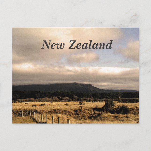 Neuseeland Postkarte (Vorderseite)