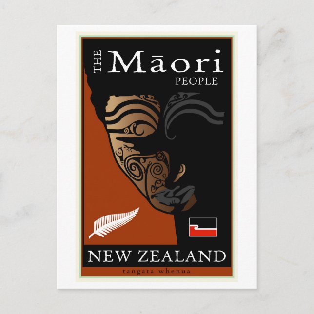 Neuseeland Postkarte (Vorderseite)