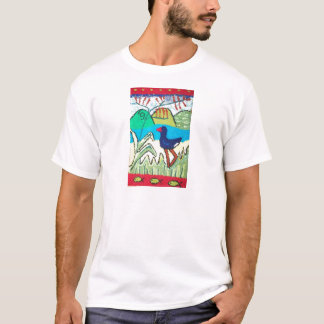 Neuseeland pukeko Vogel T-Shirt