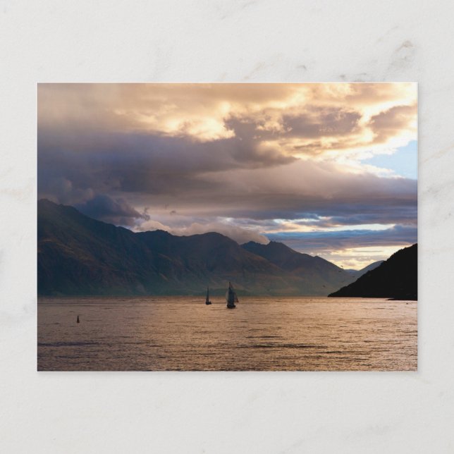 Neuseeland: Queenstown 2 Postkarte (Vorderseite)